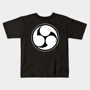 Tomoe - Mitsudomoe Symbol Kids T-Shirt